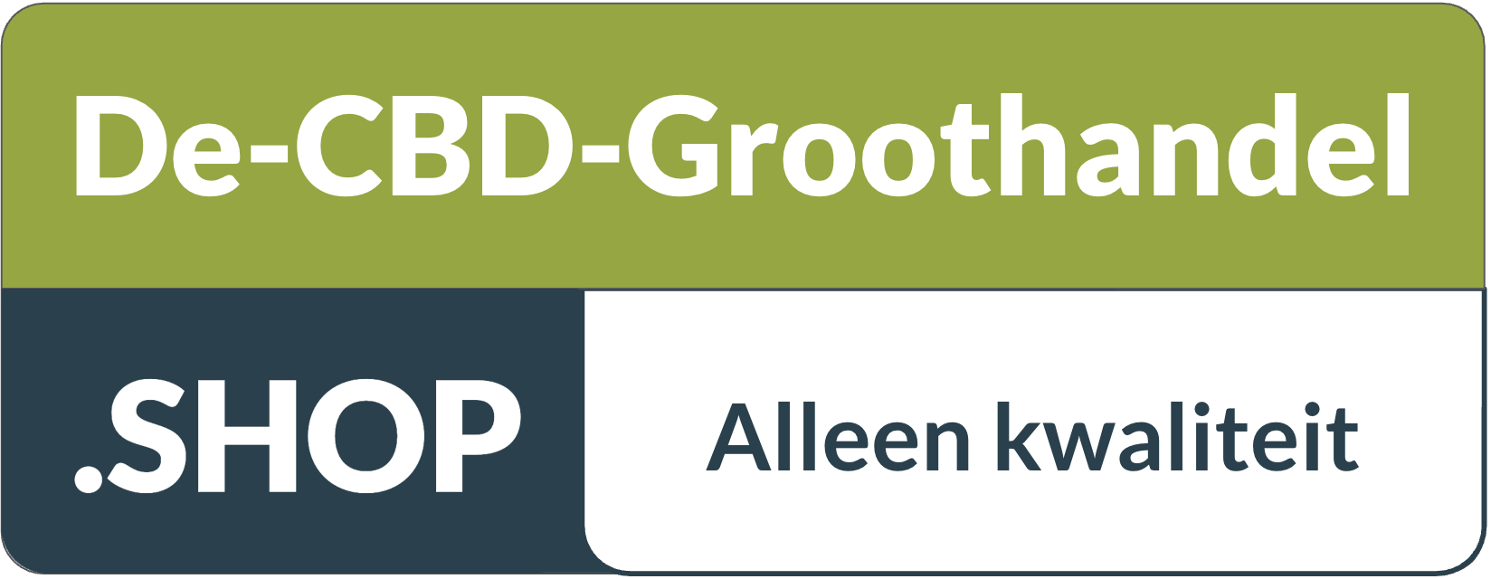 Logo De CBD Groothandel .Shop